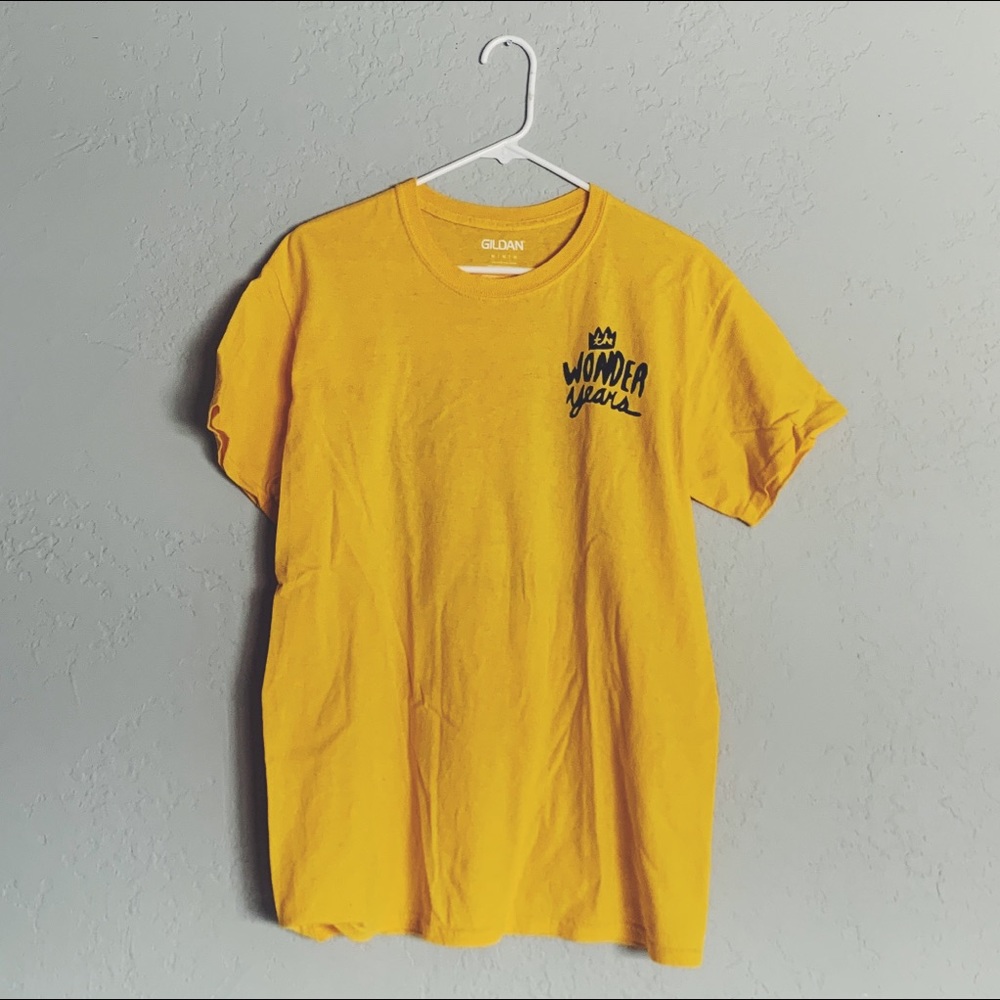Yellow Wonder Years “Dismantling Summer” T Shirt